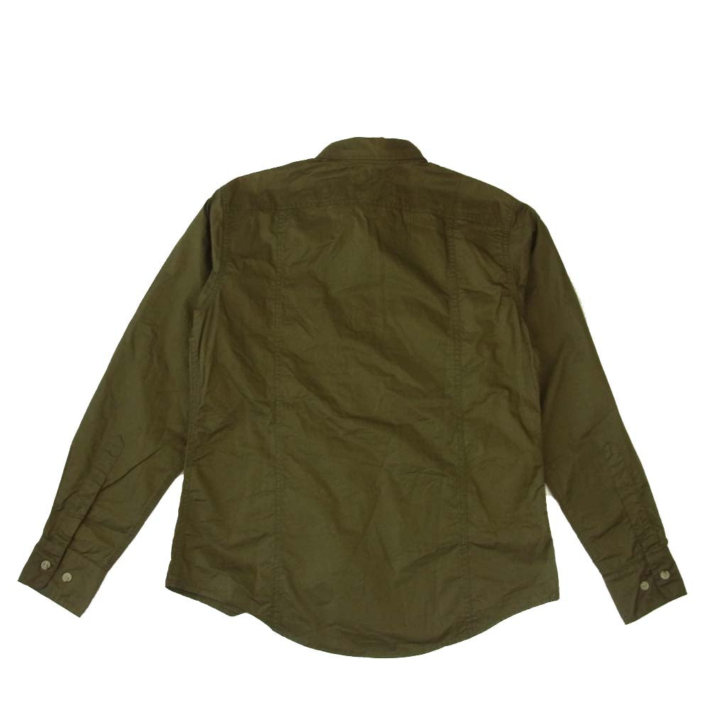 マニファッツュラ チェッカレッリ 706 LIGHT BUSH SHIRT ライト ブッシュ シャツ S【新古品】【未使用】【中古】