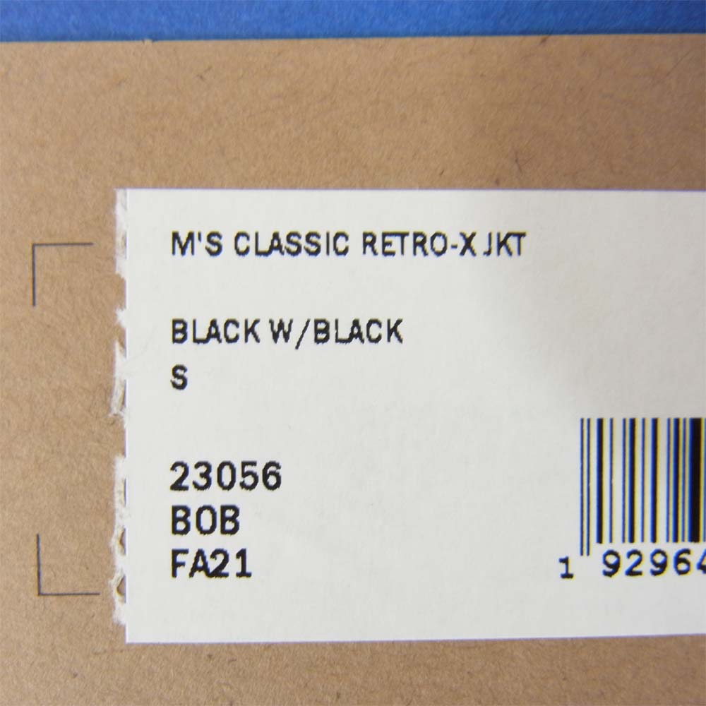patagonia パタゴニア 21AW 23056 Classic Retro-X Jacket クラシック レトロX ジャケット フリース Black w/Black S ブラック系 S【新古品】【未使用】【中古】