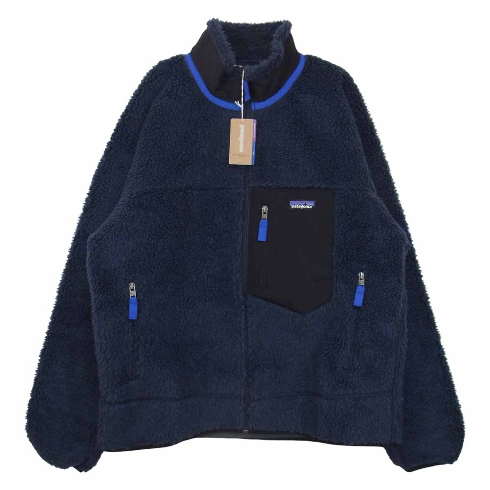 patagonia パタゴニア 21AW 23056 Classic Retro-X Jacket クラシック レトロX ジャケット フリース New Navy L ネイビー系 L【新古品】【未使用】【中古】