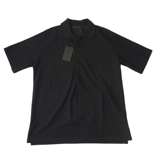 ユハ 10090603 DRY SKIPPER POLO ドライ スクリッパー ポロシャツ ブラック系 1【新古品】【未使用】【中古】