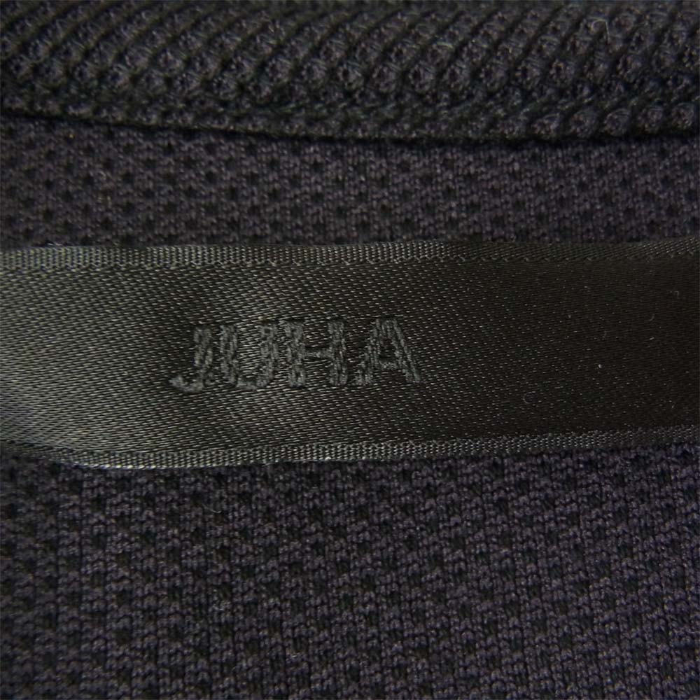 ユハ 10090603 DRY SKIPPER POLO ドライ スクリッパー ポロシャツ ブラック系 1【新古品】【未使用】【中古】