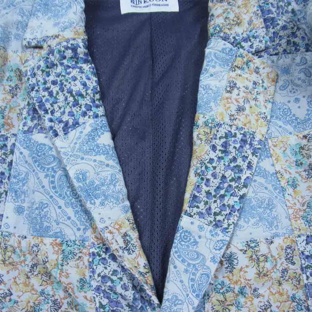 クオン 2101-JK0508 FLORAL PATCHWORK EASY BLAZER フローラル パッチワーク ブレザー マルチカラー系 M【新古品】【未使用】【中古】