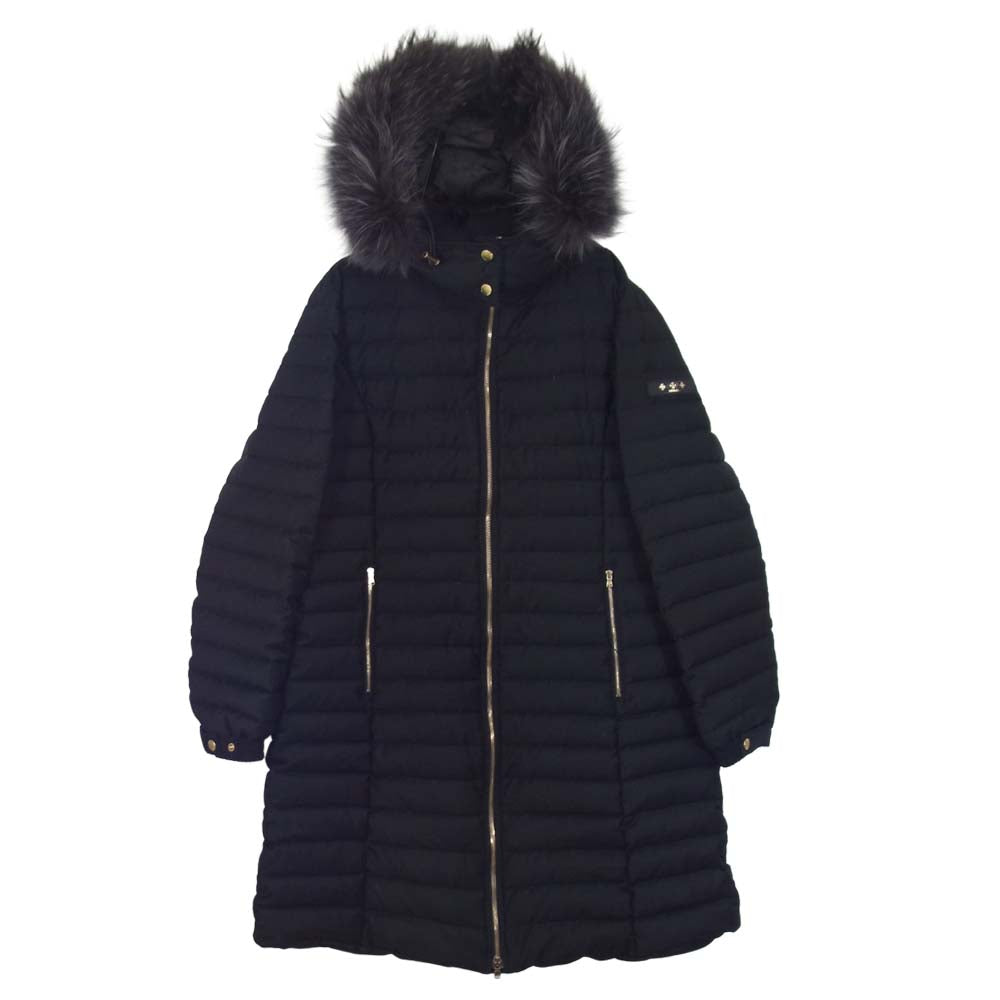 TATRAS タトラス LTA19A4581 国内正規品 CIMA チマ ファー フード ダウン コート ブラック系 05【中古】
