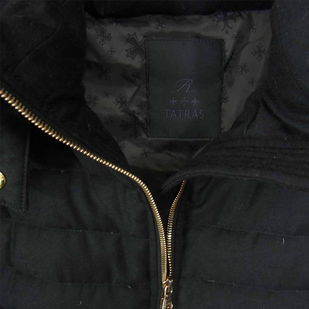 TATRAS タトラス LTA19A4581 国内正規品 CIMA チマ ファー フード ダウン コート ブラック系 05【中古】