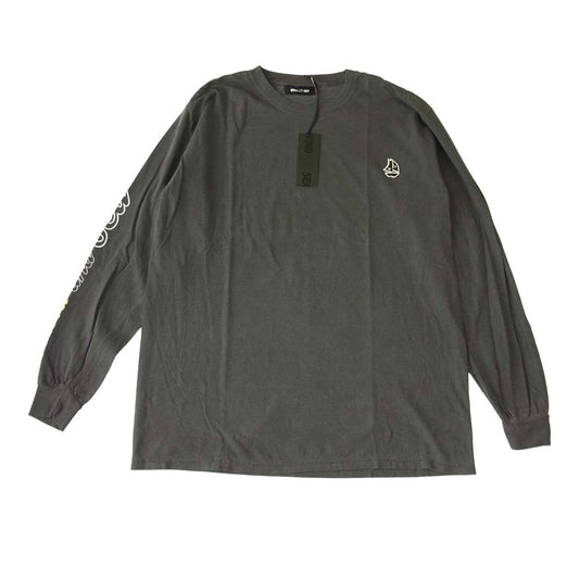 WIND AND SEA ウィンダンシー 20AW WDS-20A-CS-02 L/S T-SHIRT Charcoal ロングスリーブ Tシャツ  チャコール系 L【新古品】【未使用】【中古】