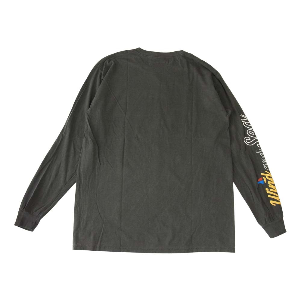 WIND AND SEA ウィンダンシー 20AW WDS-20A-CS-02 L/S T-SHIRT Charcoal ロングスリーブ Tシャツ  チャコール系 L【新古品】【未使用】【中古】