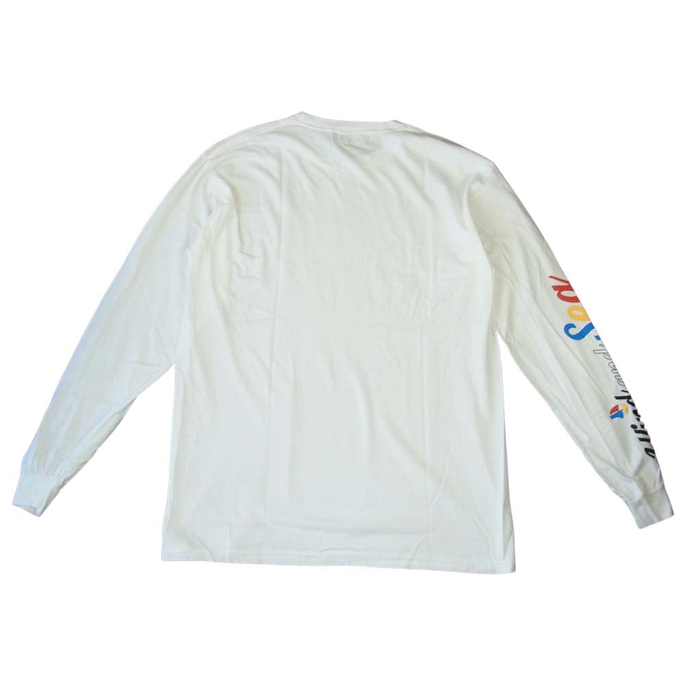 WIND AND SEA ウィンダンシー 20AW WDS-20A-CS-02 L/S T-SHIRT White ロングスリーブ Tシャツ ホワイト系 L【新古品】【未使用】【中古】