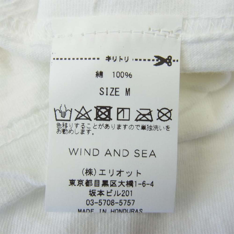WIND AND SEA ウィンダンシー 20AW WDS-20A-CS-02 L/S T-SHIRT White