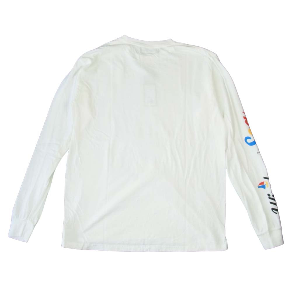 WIND AND SEA ウィンダンシー 20AW WDS-20A-CS-02 L/S T-SHIRT White ロングスリーブ Tシャツ  ホワイト系 M【新古品】【未使用】【中古】