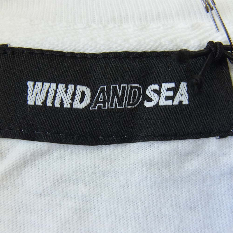 WIND AND SEA ウィンダンシー 20AW WDS-20A-CS-02 L/S T-SHIRT White ロングスリーブ Tシャツ  ホワイト系 M【新古品】【未使用】【中古】