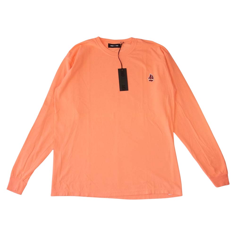WIND AND SEA ウィンダンシー 20AW WDS-20A-CS-02 L/S T-SHIRT Pink ロングスリーブ Tシャツ ピンク L ピンク系 L【新古品】【未使用】【中古】
