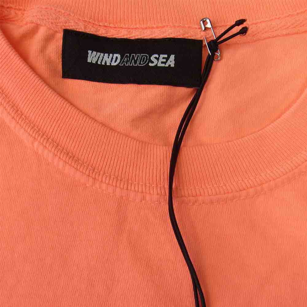 WIND AND SEA ウィンダンシー 20AW WDS-20A-CS-02 L/S T-SHIRT Pink ロングスリーブ Tシャツ ピンク L ピンク系 L【新古品】【未使用】【中古】