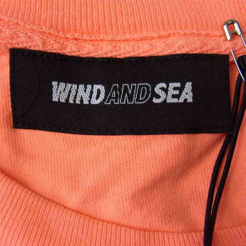 WIND AND SEA ウィンダンシー 20AW WDS-20A-CS-02 L/S T-SHIRT Pink ロングスリーブ Tシャツ ピンク L ピンク系 L【新古品】【未使用】【中古】
