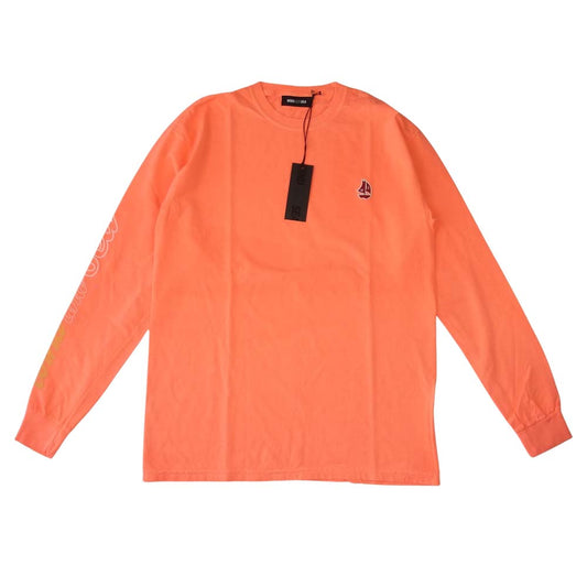 WIND AND SEA ウィンダンシー 20AW WDS-20A-CS-02 L/S T-SHIRT Pink ロングスリーブ Tシャツ ピンク M ピンク系 M【新古品】【未使用】【中古】