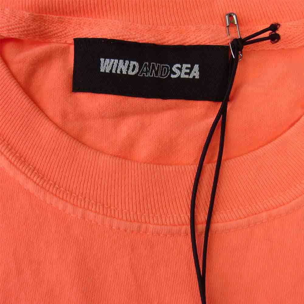 WIND AND SEA ウィンダンシー 20AW WDS-20A-CS-02 L/S T-SHIRT Pink ロングスリーブ Tシャツ ピンク M ピンク系 M【新古品】【未使用】【中古】