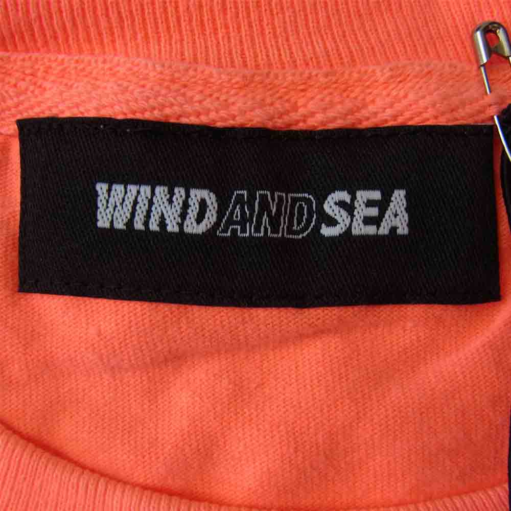 WIND AND SEA ウィンダンシー 20AW WDS-20A-CS-02 L/S T-SHIRT Pink ロングスリーブ Tシャツ ピンク M ピンク系 M【新古品】【未使用】【中古】