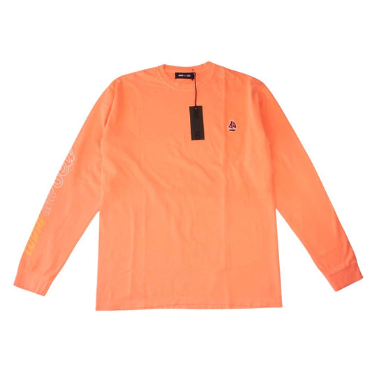WIND AND SEA ウィンダンシー 20AW WDS-20A-CS-02 L/S T-SHIRT Pink ロングスリーブ Tシャツ ピンク M ピンク系 M【新古品】【未使用】【中古】