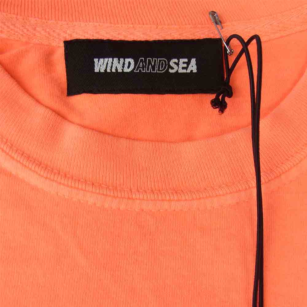 WIND AND SEA ウィンダンシー 20AW WDS-20A-CS-02 L/S T-SHIRT Pink ロングスリーブ Tシャツ ピンク M ピンク系 M【新古品】【未使用】【中古】