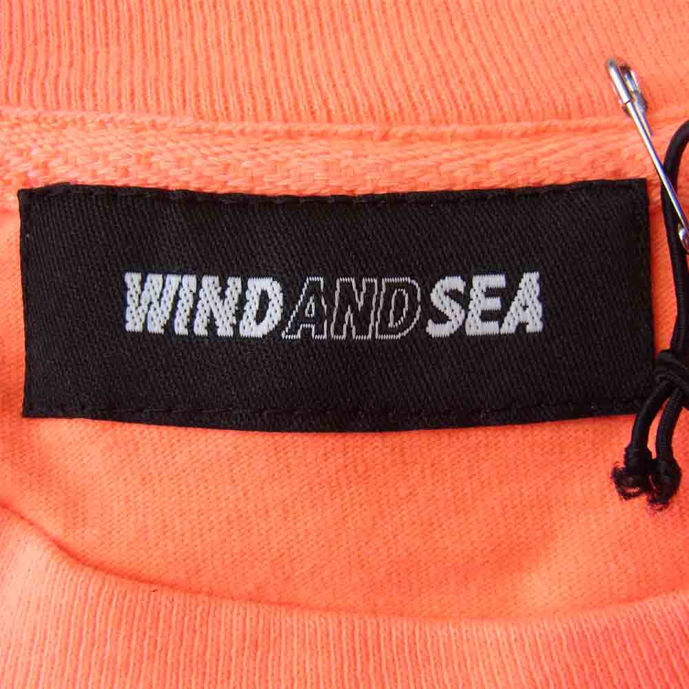 WIND AND SEA ウィンダンシー 20AW WDS-20A-CS-02 L/S T-SHIRT Pink ロングスリーブ Tシャツ ピンク M ピンク系 M【新古品】【未使用】【中古】