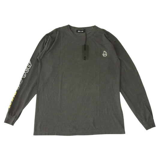 WIND AND SEA ウィンダンシー 20AW WDS-20A-CS-02 L/S T-SHIRT Charcoal ロングスリーブ Tシャツ チャコール L チャコール系 L【新古品】【未使用】【中古】
