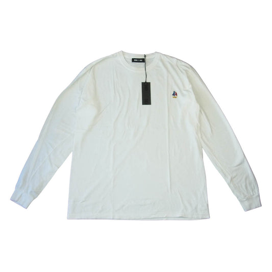 WIND AND SEA ウィンダンシー 20AW WDS-20A-CS-02 L/S T-SHIRT White ロングスリーブ Tシャツ  ホワイト系 L【新古品】【未使用】【中古】