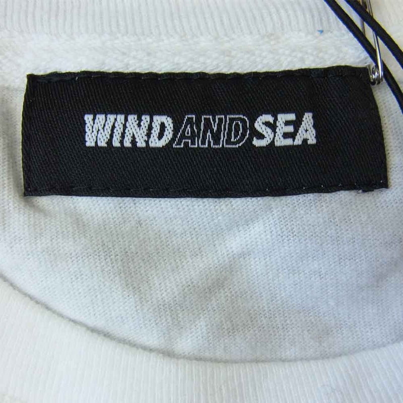 WIND AND SEA ウィンダンシー 20AW WDS-20A-CS-02 L/S T-SHIRT White ロングスリーブ Tシャツ  ホワイト系 L【新古品】【未使用】【中古】