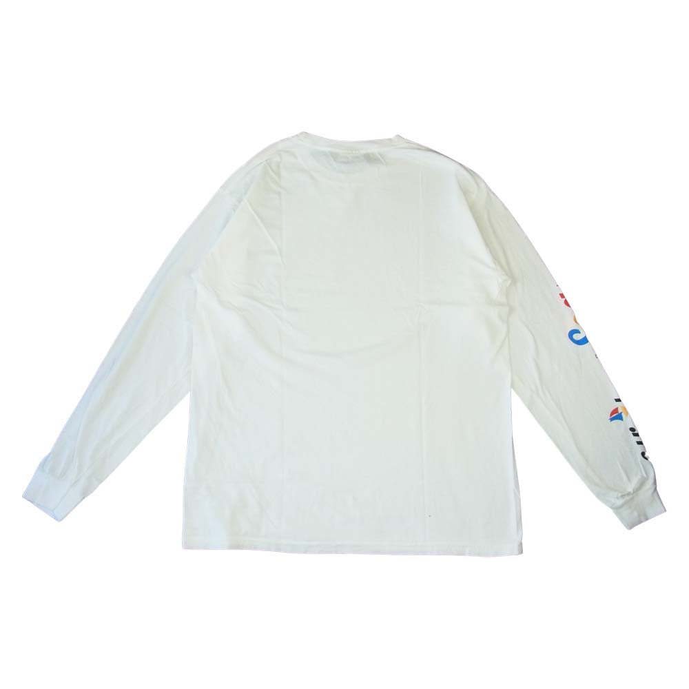 WIND AND SEA ウィンダンシー 20AW WDS-20A-CS-02 L/S T-SHIRT White ロングスリーブ Tシャツ  ホワイト系 L【新古品】【未使用】【中古】