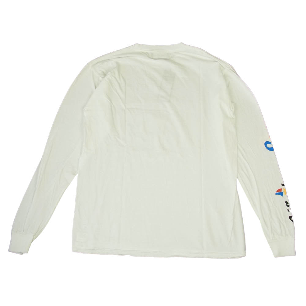WIND AND SEA ウィンダンシー 20AW WDS-20A-CS-02 L/S T-SHIRT White ロングスリーブ Tシャツ ホワイト系 M【新古品】【未使用】【中古】