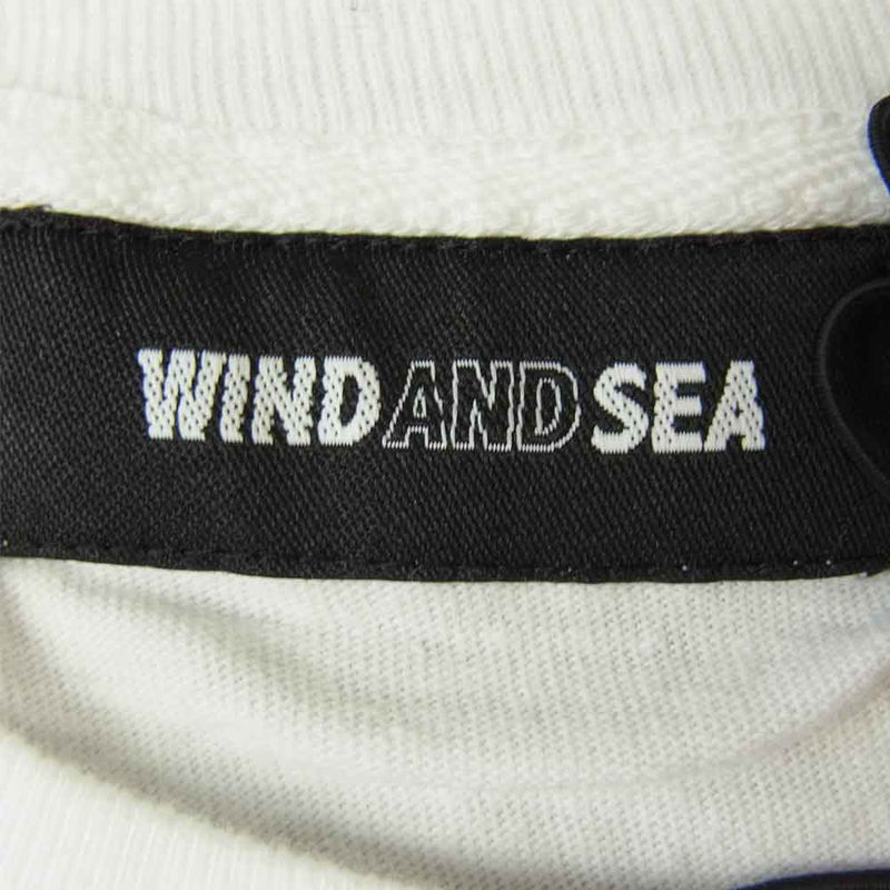 WIND AND SEA ウィンダンシー 20AW WDS-20A-CS-02 L/S T-SHIRT White ロングスリーブ Tシャツ ホワイト系 M【新古品】【未使用】【中古】