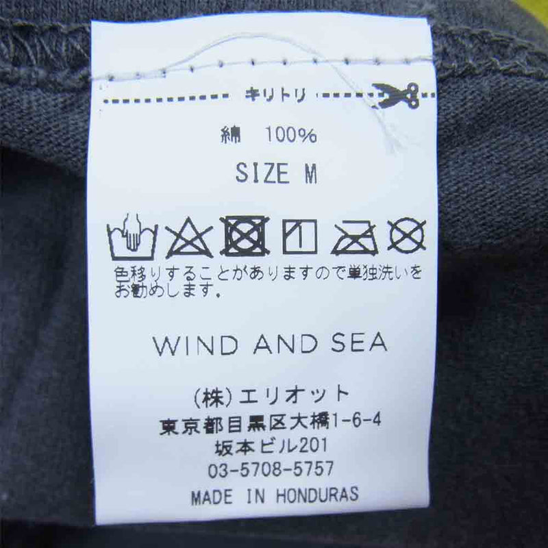 【新品未使用】ウィンダンシー WIND AND SEA チャコール Lサイズ
