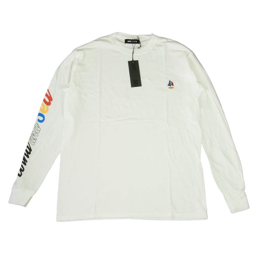 WIND AND SEA ウィンダンシー 20AW WDS-20A-CS-02 L/S T-SHIRT White ロングスリーブ Tシャツ  ホワイト系 M【新古品】【未使用】【中古】