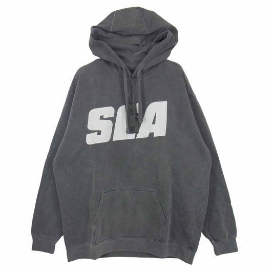WIND AND SEA ウィンダンシー 21SS WDS-21S-TPS-03 HOODIE Charcoal フーディー チャコール L グレー系 L【新古品】【未使用】【中古】