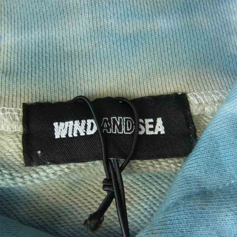 WIND AND SEA ウィンダンシー 20AW WDS-20A-TPS-10 HOODIE BLUE-GRAY フーディー ブルーグレー M M【新古品】【未使用】【中古】