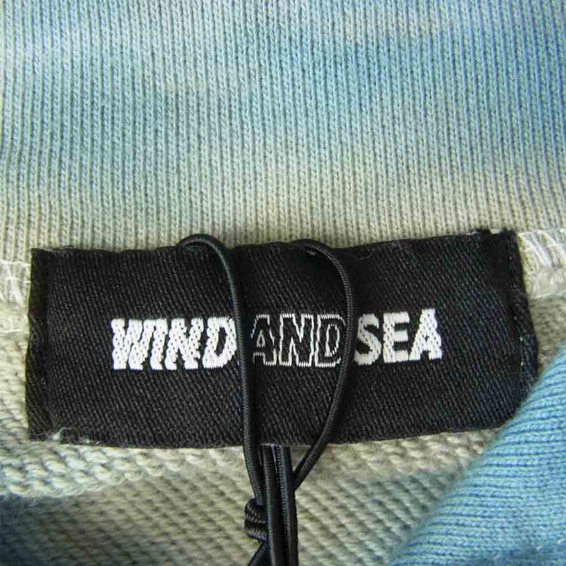 WIND AND SEA ウィンダンシー 20AW WDS-20A-TPS-10 HOODIE BLUE-GRAY フーディー ブルーグレー M M【新古品】【未使用】【中古】
