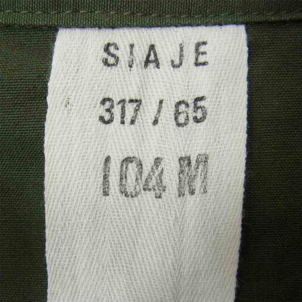 フランス軍 ヴィンテージ 50～60s Frock Coat フロック コート ミリタリー カーキ系 M【中古】