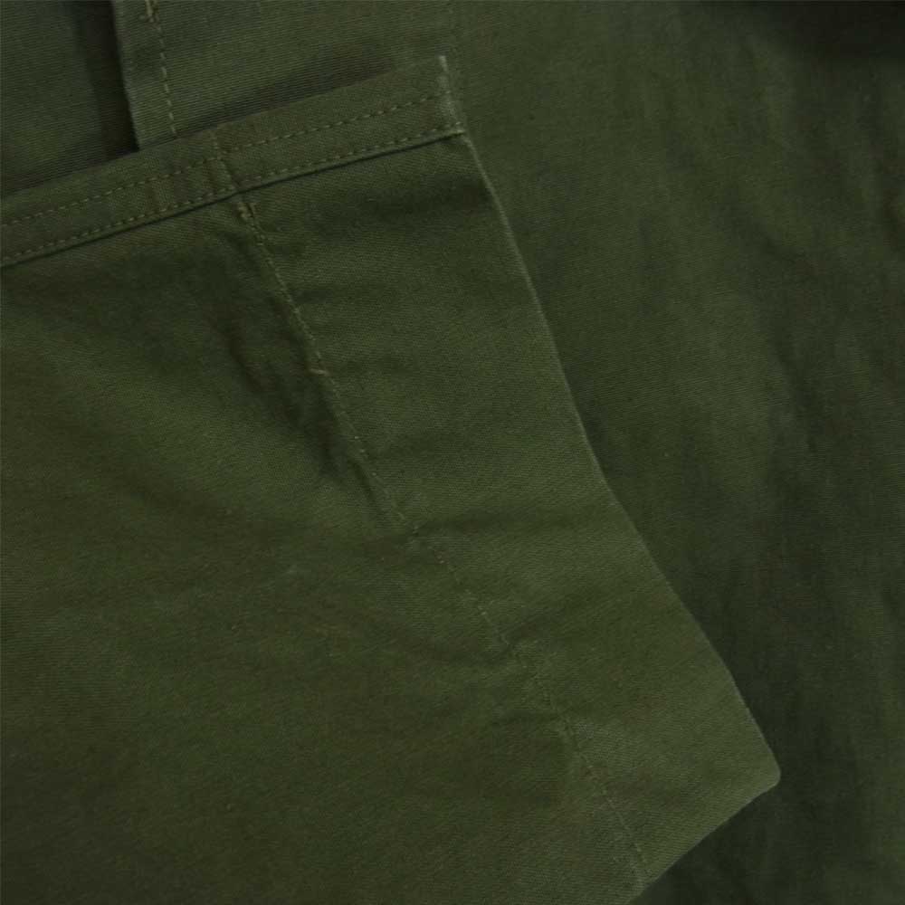 フランス軍 ヴィンテージ 50～60s Frock Coat フロック コート ミリタリー カーキ系 M【中古】