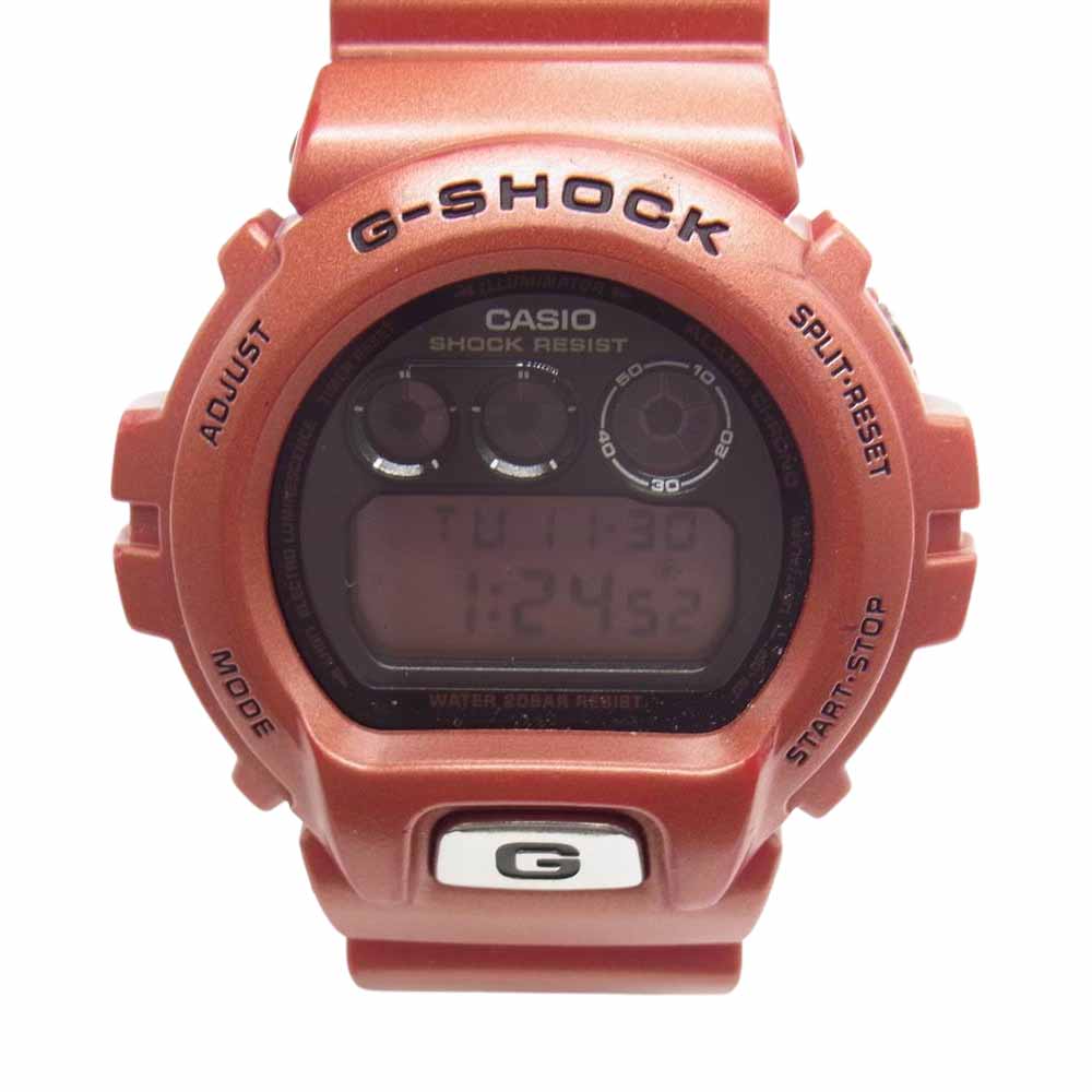 G-SHOCK ジーショック DW-6900FL-4MJR メタリックG FRF レッド系【中古】