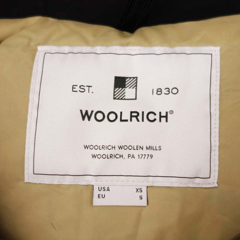WOOLRICH ウールリッチ WOCPS2919 国内正規品 ARCTIC PARKA ML アークティックパーカ ダウン ジャケット ブラック系 S【中古】