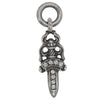 CHROME HEARTS クロムハーツ（原本有） #5 ダガー チャーム ダイヤ ペンダント シルバー系【中古】