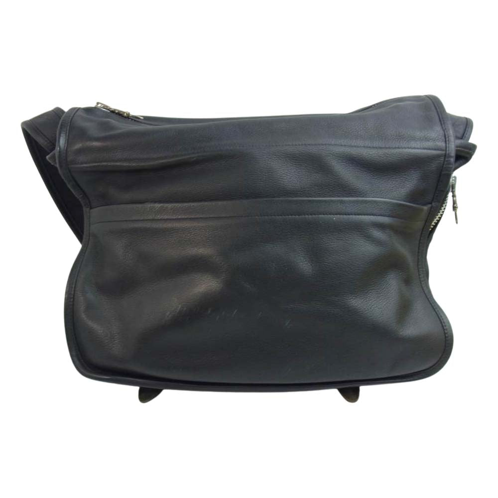 CHROME HEARTS クロムハーツ（原本無） ガンスリンガー ストラップ レザー ショルダー ラージ ブラック系【中古】