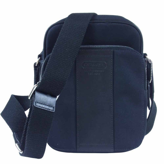 COACH コーチ 5970 キャンバス ショルダーバッグ ブラック系【中古】