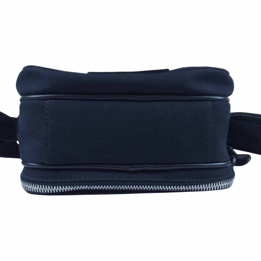 COACH コーチ 5970 キャンバス ショルダーバッグ ブラック系【中古】
