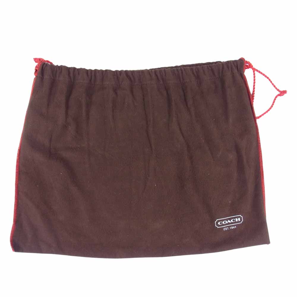 COACH コーチ 5970 キャンバス ショルダーバッグ ブラック系【中古】