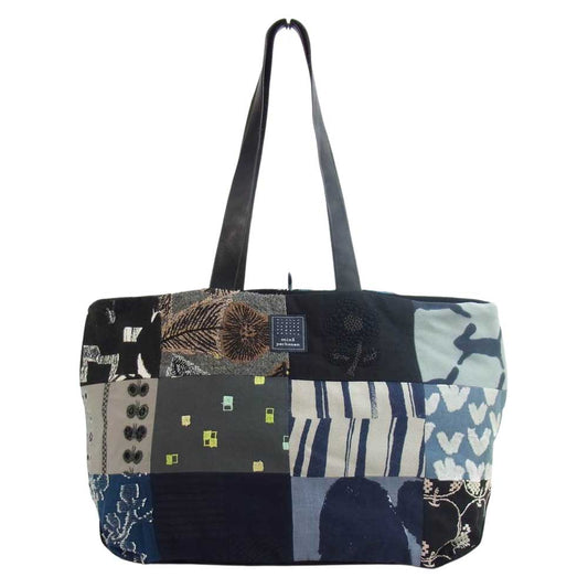 mina perhonen ミナペルホネン os9009 piece bag パッチワーク ピース バッグ【中古】