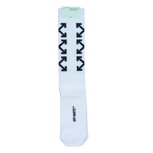 OFF-WHITE オフホワイト ARROWS SOCKS アロー ソックス ホワイト系【新古品】【未使用】【中古】