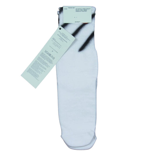 OFF-WHITE オフホワイト DIAG SPRAY SOCKS スプレー ソックス ホワイト系【新古品】【未使用】【中古】