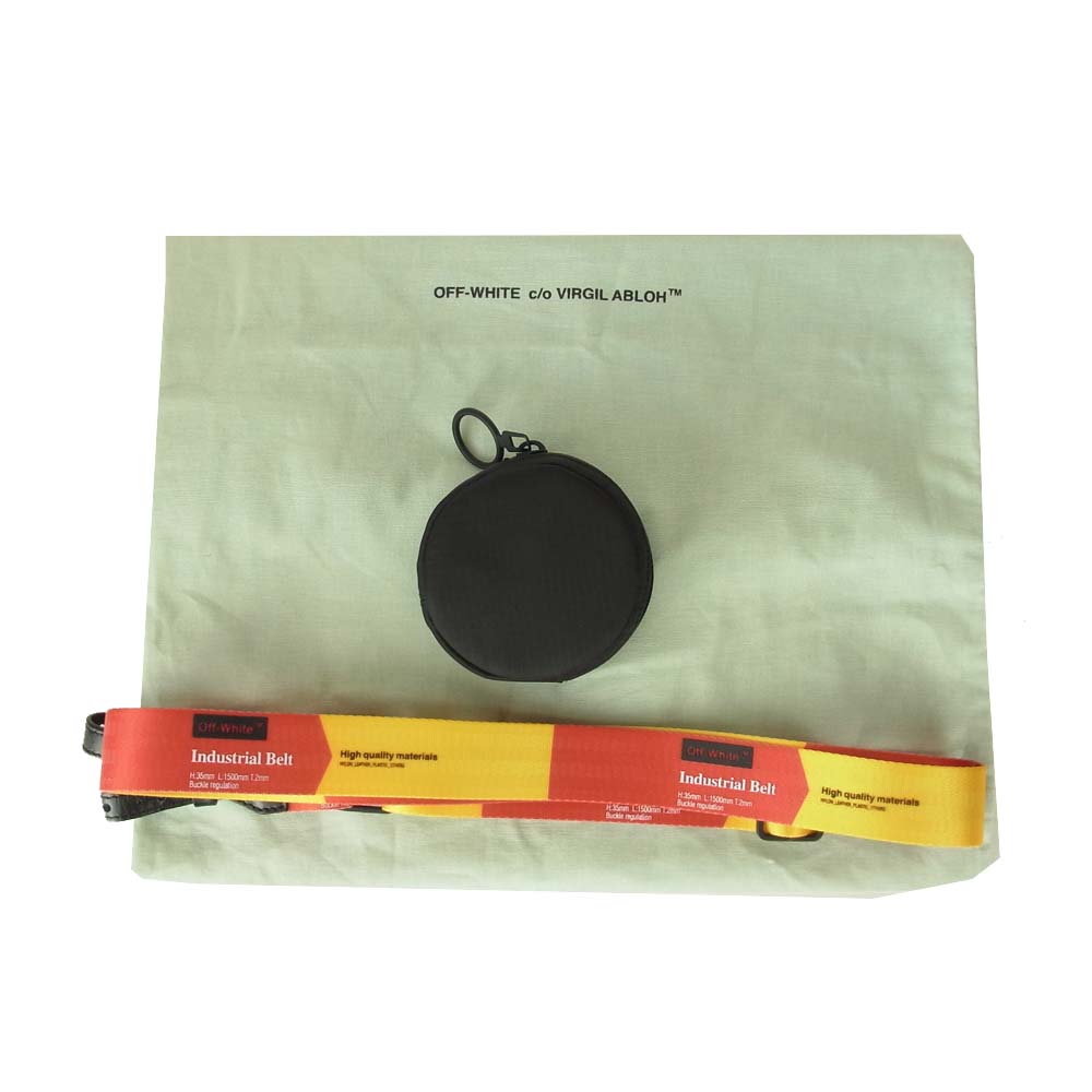 OFF-WHITE オフホワイト LAPTOP HOLDER ドキュメント ケース ブラック系【新古品】【未使用】【中古】