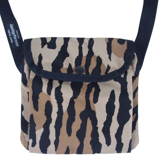 WACKO MARIA ワコマリア 21FW-WMA-BG05 × SPEAK EASY スピークイージー LEOPARD SHOULDER BAG レオパード ショルダー バッグ ベージュ系【美品】【中古】