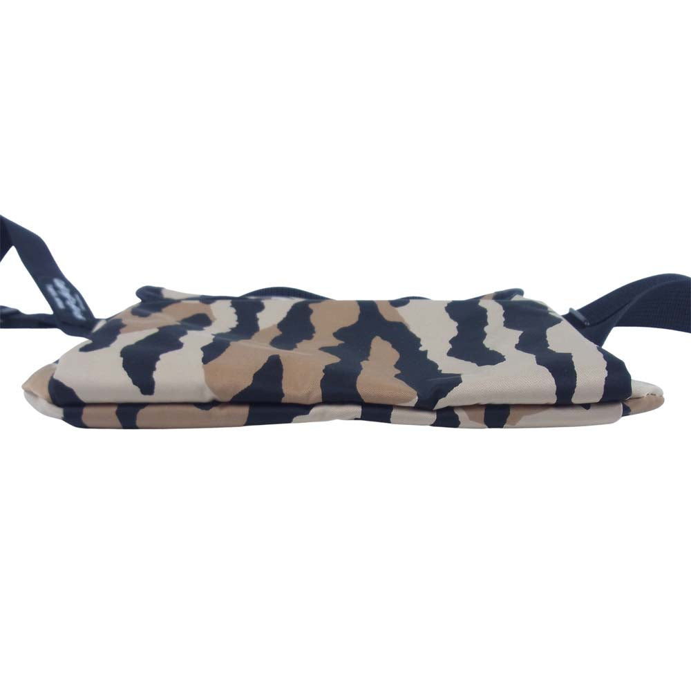 WACKO MARIA ワコマリア 21FW-WMA-BG05 × SPEAK EASY スピークイージー LEOPARD SHOULDER BAG レオパード ショルダー バッグ ベージュ系【美品】【中古】