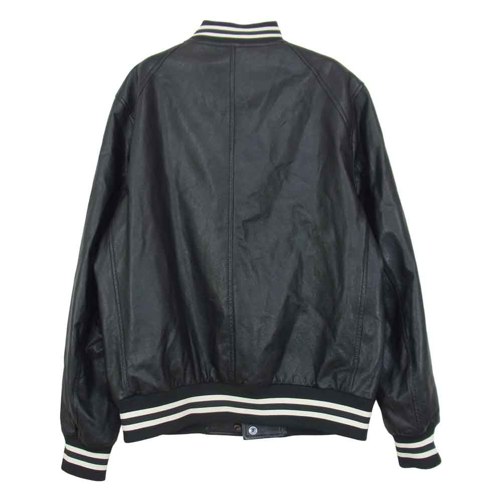 COACH コーチ 国内正規品 ラムレザー スタジャン  ブラック系 M【中古】